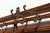 Antique Victorian Style Oak and Cast Iron Coat Rack For Sale - Image 9 of 17