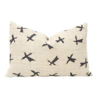 Vintage Hmong Hemp Hand Woven Pillow For Sale