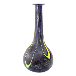 Glass Vase by Murano, Italy, 1970s For Sale