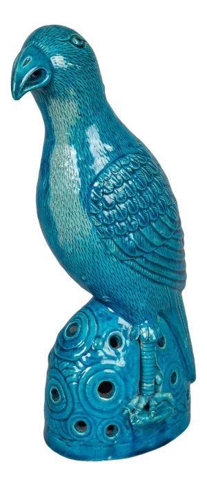 Chinese Turquoise Parrot, Circa 1800