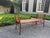Boho Chic Unique Bench in Bamboo and Tortoise Shell Finished Iron For Sale - Image 3 of 8