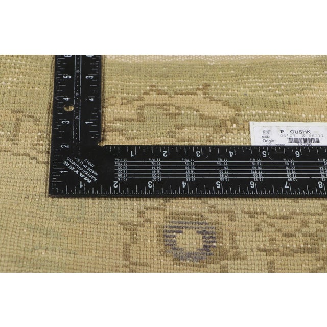 Vintage Turkish Oushak Rug - 04'07 X 06'11 For Sale In Dallas - Image 6 of 10