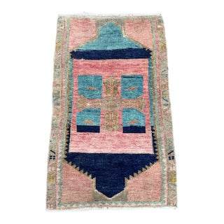 Turkish Yastik Rug 1'9" x 2'10" For Sale