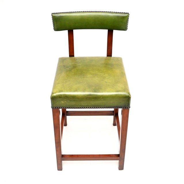 Georgian Style Bar Stools, 1960, Set of 4 For Sale - Image 6 of 11