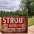 Vintage Strout Realty Advertising Tin Litho Sign For Sale - Image 14 of 14