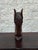 Mid 20th Century Large Hand-Carved Wood Horse Head Sculpture For Sale - Image 4 of 12