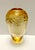 Straw Colored Murano Glass Vase with Aventurine attributed to Fratelli Toso, 1960s For Sale - Image 12 of 12