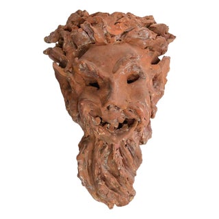Sirio Pellegrini, Modern Satyr Terracotta Sculpture, 1960s, Terracotta For Sale