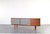 1960s Mid-Century Modern Op-Art Hand-Painted Teak Sideboard, 1960s For Sale - Image 5 of 17
