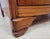 Vintage English Bow Front Chest of Drawers in Walnut, 1960s For Sale - Image 9 of 17