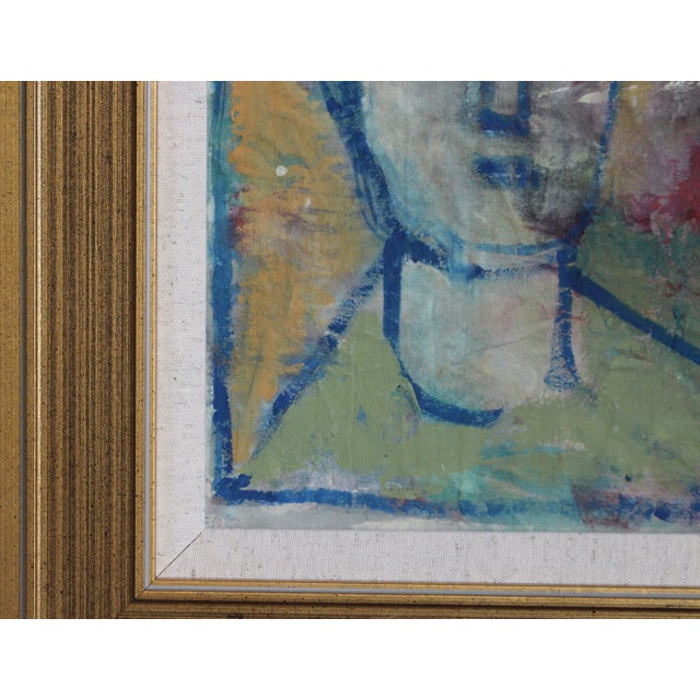 1980s Florentine School Artist, Hidden Portraits XVI, 1990s, Acrylic on Canvas, Framed For Sale - Image 5 of 9