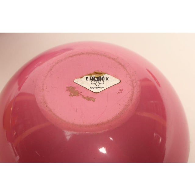 Set of Ten Norwegian Modern Enamel Multi-Color Bowls by Bjørn Engø for Emalox For Sale - Image 18 of 18