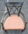 Pair of J. Widdicomb Neoclassical Partial Gilt Ebonized Wood Upholstered Armchairs For Sale In Washington DC - Image 6 of 10