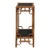 Bamboo Planter Stand Vintage Hollywood Regency Chinoiserie Tall Coastal For Sale