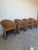 1970’s Vintage Coastal Organic Woven Wicker Barrel Back Dining Chairs – Set of 4 For Sale - Image 9 of 12