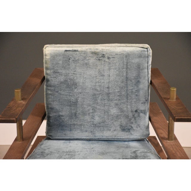 Wood 1980s Oak and Gold Queen Sitting Dining Chair For Sale - Image 7 of 10