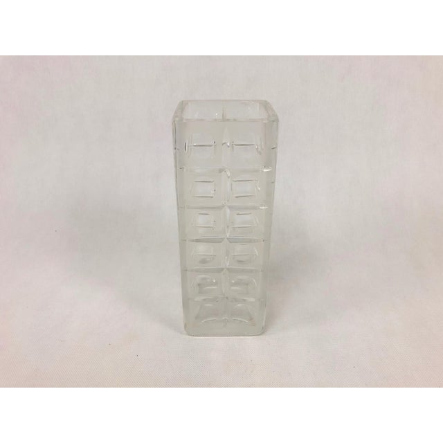 Glass German Crystal Vase from Nachtmann, 1970s For Sale - Image 7 of 10