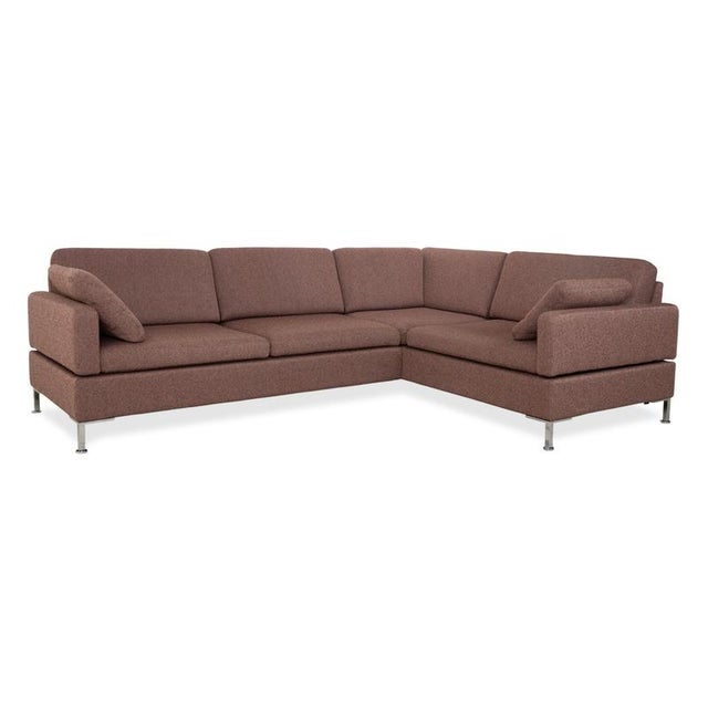 Alba Corner Sofa in Fabric and Chrome from Brühl For Sale - Image 18 of 18