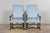 French Pair of Late 19th Century French Louis XIII Style Oak Armchairs, Os De Mouton For Sale - Image 3 of 18