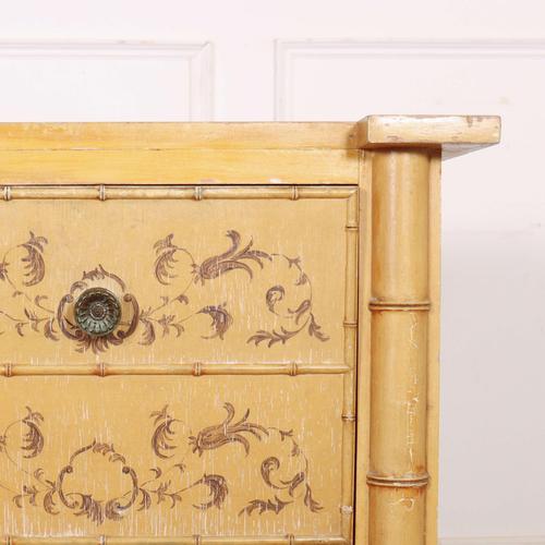 Faux Bamboo Nightstands, 1890s, Set of 2 For Sale - Image 6 of 12