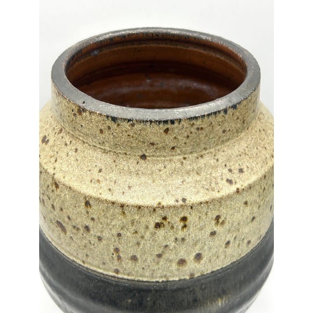 Sheldon Kaganoff Large California Studio Pottery Vase, Signed, 1968 For Sale - Image 9 of 16