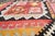 1970s Vintage Turkish Handmade Wool Cotton Orange Runner Rug For Sale - Image 4 of 11