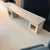 Stone Marble Bench with Square Bases by Robert Kuo, Hand Carved, Limited Edition Designed by artist Robert Kuo, this...