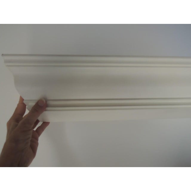 Pottery Barn 2 White Floating Shelves Use as Fireplace Mantel or Shelf - Pair of Ledges Nwot For Sale In Chicago - Image 6 of 17
