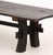 19th Century Japanese Ebonized Wood Bench, Meiji Period, 19th Century For Sale - Image 5 of 6