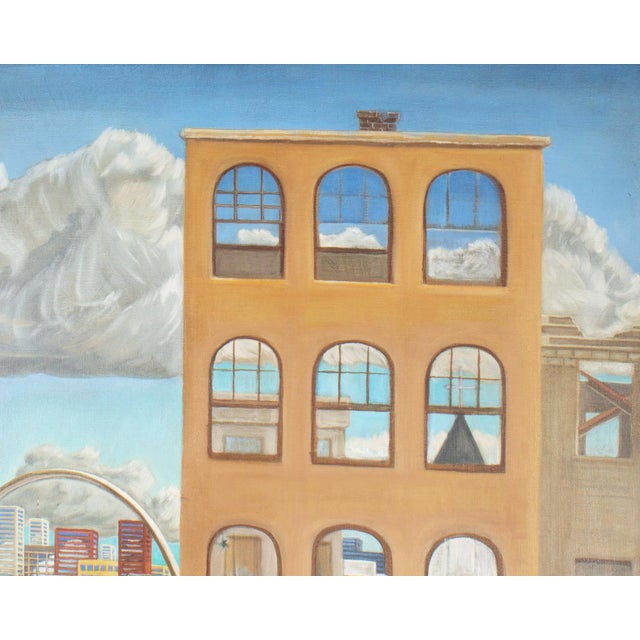 Oil on Canvas Painting of St. Louis by g.t. Tisori For Sale - Image 4 of 8
