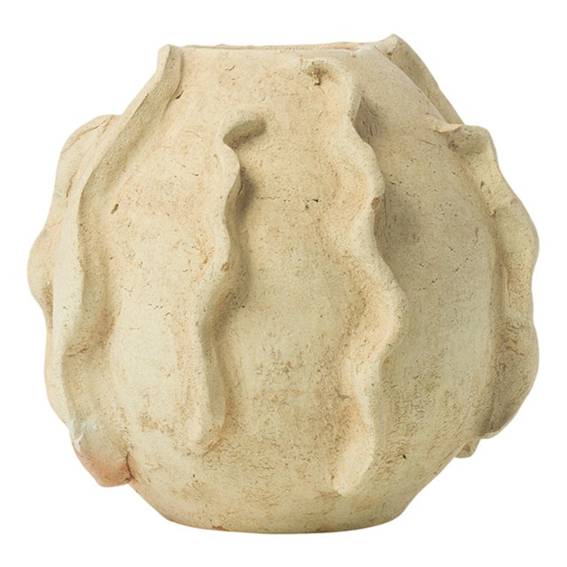 Unglazed Tamegroute Clay Sculpture by Azele Studio For Sale