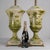 Early Marbro Urn Lamps With Green Painted Roman Ruins - a Pair For Sale In Denver - Image 6 of 13