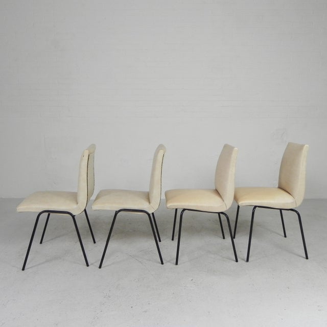 Meurop Meurop Chairs attributed to Pierre Guariche, 1950s, Set of 4 For Sale - Image 4 of 18