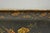 Antique French Country Tole Metal Hand Painted Floral Large Serving Platter Tray For Sale - Image 10 of 15