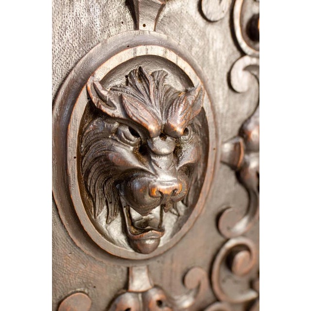 Wood Antique French Oak Cabinet, 1800s For Sale - Image 7 of 18