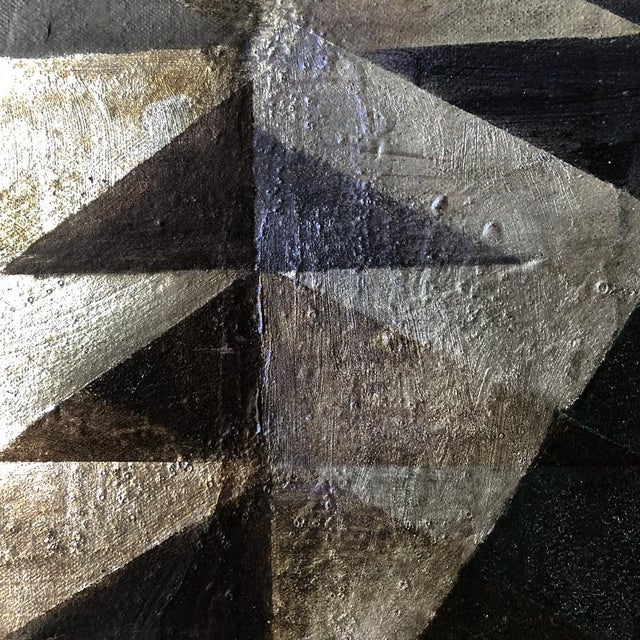 Michael conrads (1977 germany – ) “dusk and her embrace”, 2010 oil and mixed media on canvas signed, dated and titled...