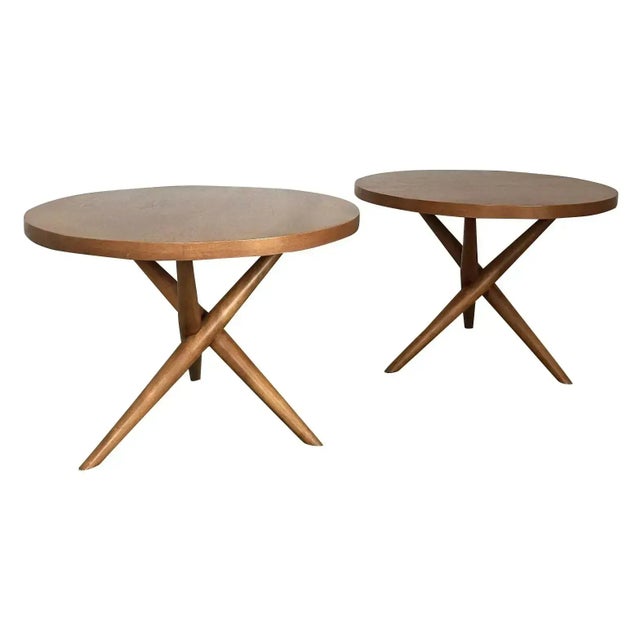 Mid-Century Modern Side Tables - A Pair For Sale - Image 4 of 5