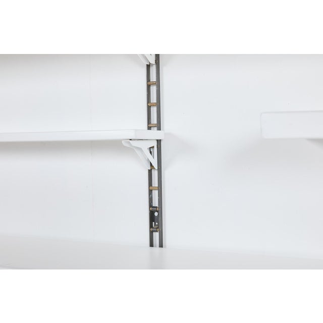 1960s Mid-Century Modern Italian Modular Wall Shelving System, 1960s For Sale - Image 5 of 9