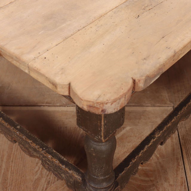 Danish Painted Coffee Table For Sale - Image 9 of 12
