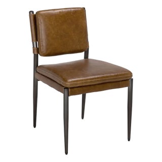 Wooster Dining Chair, Brown For Sale