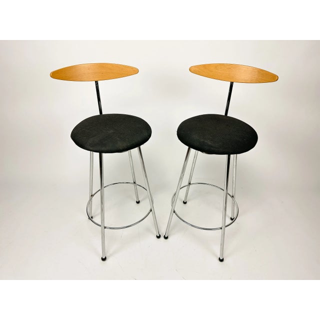 Set of Vintage Effezeta Italian Chairs, 1980s For Sale - Image 6 of 11