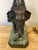 Late 20th Century Maitland-Smith Bronze Asian Elephant Table Lamp on Serpentine Marble Base For Sale In West Palm - Image 6 of 14