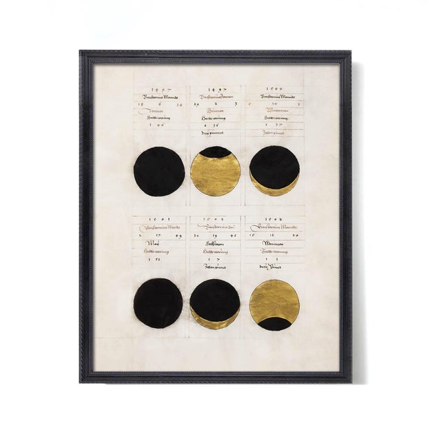 Antique Eclipse Phases Set of 3 Prints – 16" X 20" For Sale - Image 14 of 18
