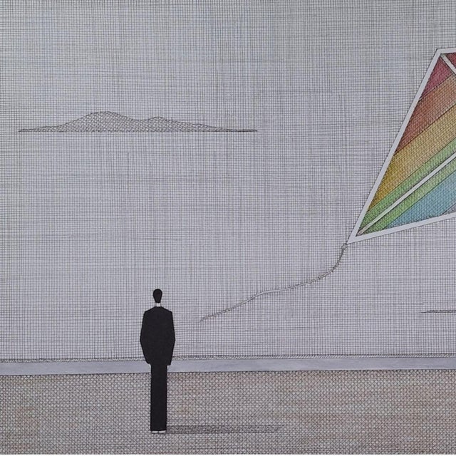 Joanna Wiszniewska Domańska, Landscape with a Kite, 2020, Etching & Paper For Sale - Image 4 of 6
