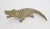 1940's Vintage Brass Crocodile Figurine For Sale - Image 4 of 12