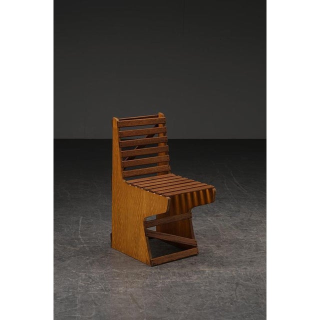 Architectural Accent Chair, 1960s For Sale - Image 3 of 18