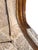 Late 20th Century French Provincial Louis XV Style Carved Wingback Bergère Chair in Damask For Sale - Image 12 of 12