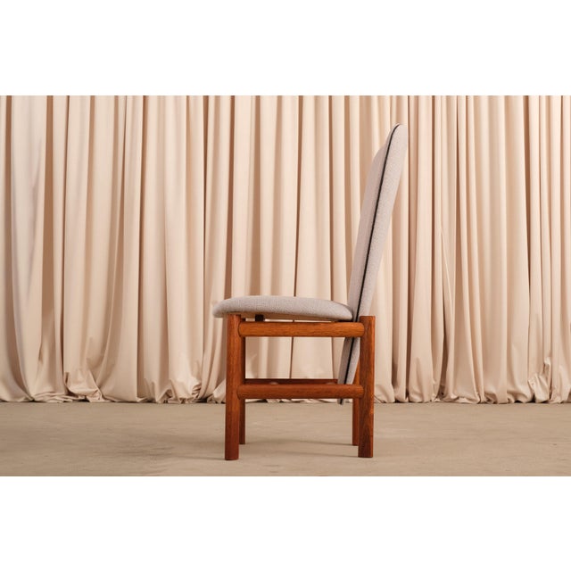 Vintage Set of 6 Skovby Møbelfabrik High Back Teak Dining Chairs, 1960s For Sale - Image 14 of 17