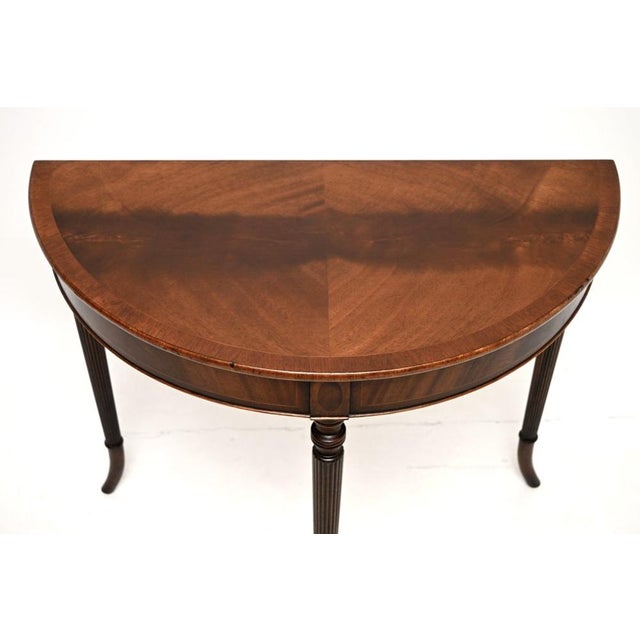 Antique Regency Style Console Table, 1950s For Sale - Image 6 of 8