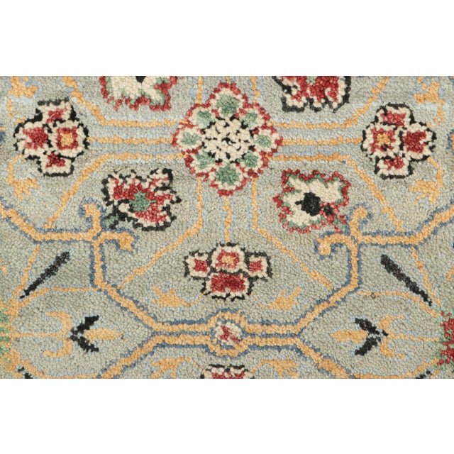 Modern Rug & Kilim’s Classic Oriental Rug with Polychromatic Floral Patterns - Rug & Kilim For Sale - Image 3 of 3